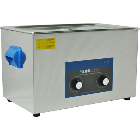 Nettoyeur à ultrasons professionnel 20L 480W – Fréquence 40 kHz – Minuterie 0-20 min – Température 20-80 °C – Acier inoxydable (1/4)