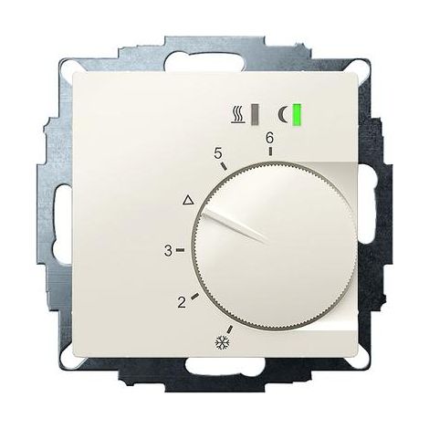 Termostato Eberle UTE 2500 bianco crema da incasso