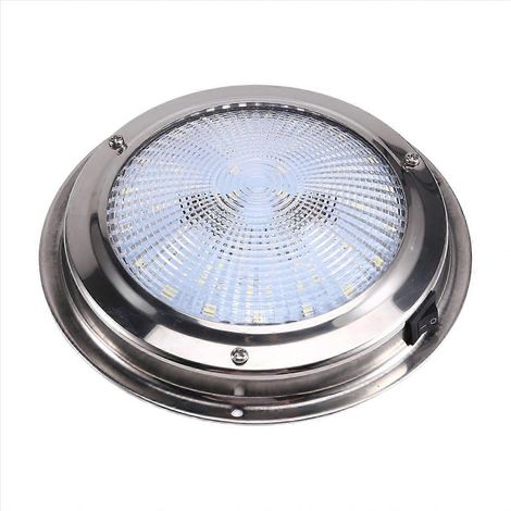 Plafonnier LED étanche IP65 pour camping-car, éclairage intérieur 12V/24V, 42 LED, accessoires pour bateaux (1/5)