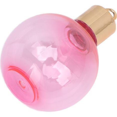 Boules décoratives de Noël mignonnes et exquises, en bouteille vide à remplir (75 ml, rose). (1/5)