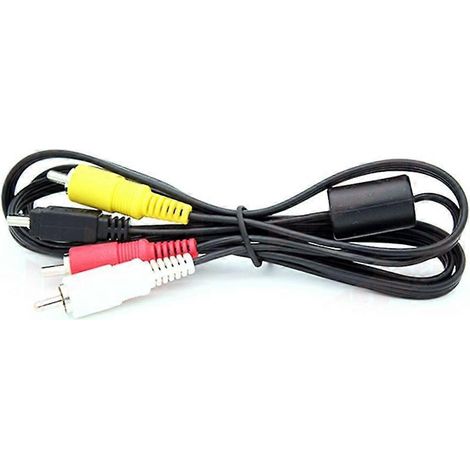 Câble audio/vidéo stéréo RCA de remplacement AVC-DC400ST pour EOS 1D (1/4)