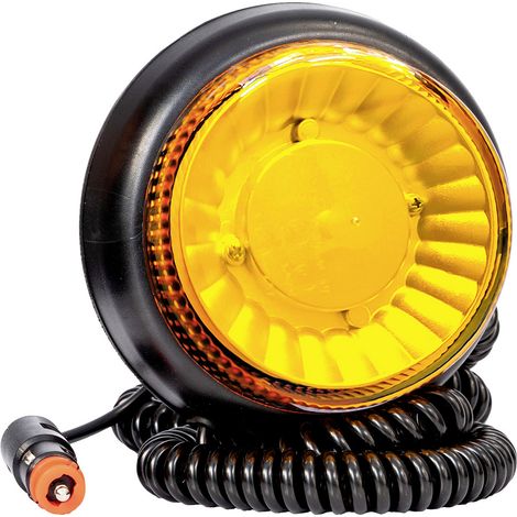Fristom Rundumleuchte FT-101 DF LED MAG M78 12 V, 24 V, 36 V mit DIN-Stecker (12 mm), über Bordnetz