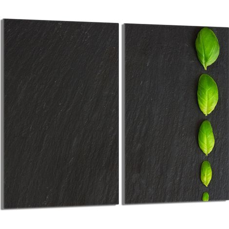 Glasschutzplatte für den Herd 2x30x52 Basil