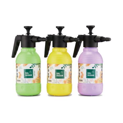 POMPA A PRESSIONE JULIET DAL DEGAN - COLORI ASSORTITI LT 2- 4 pezzi