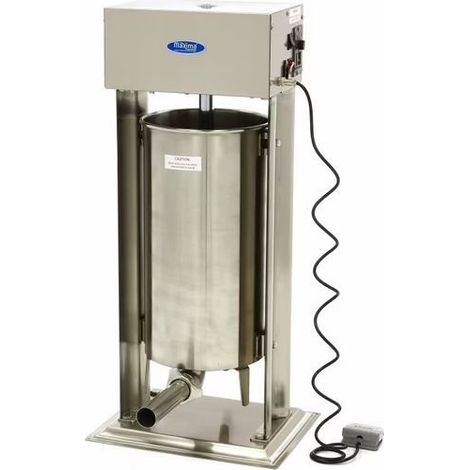 Poussoir à saucisses 25 Litres Automatique, vertical, 10 vitesses, 4 canules Ø16-38 mm