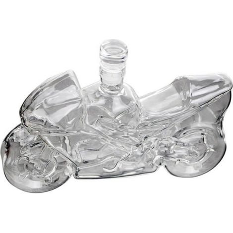 Carafes à liqueur en forme de moto pour Rum Tequila Nouveauté Whisky Decanter Bouteille de vin pour la maison à manger