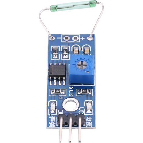 4-teiliger Reed-Sensor-Magnetschalter-Bausatz, normalerweise offen (1/5)