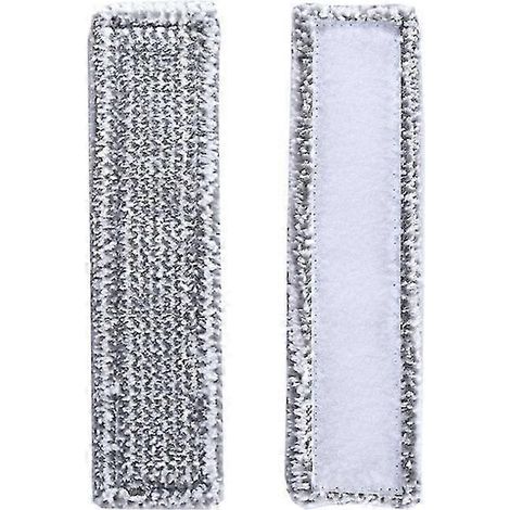 AURA Lot de 2 chiffons de nettoyage pour nettoyeur de vitres Karcher WV2 WV5 - Lingettes de nettoyage en microfibre pour la maison (1/5)