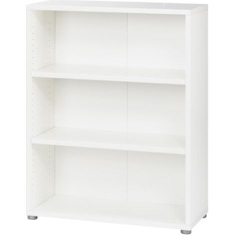 Kit bibliothA que Prima cm 80x40x113H avec deux A tagA res blanches sans porte vendu sA parA ment