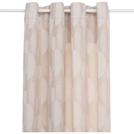 Tenda jacquard di lino wimbi 140x260cm - Atmosphera créateur d'intérieur (1/2)