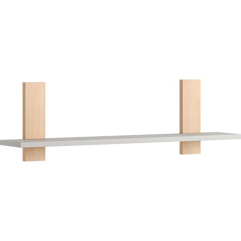 Pinio Estantería giratoria Gris y madera (1/3)