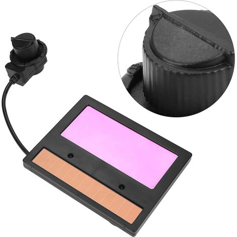 SJLERST TX600C panneau solaire casque de soudage lentille masque de soudage d'obscurcissement automatique lentille casque de soudage (1/5)