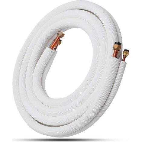1/2/3M Isolierte Kupfer-Splitleitung 5/8" 3/8" Klimaanlagen-Schlauchverschraubungen Paar Spulenrohr - 3M (1/5)