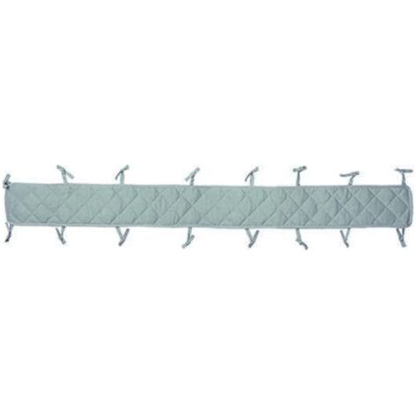 QORVA-Tour de lit anti-morsures souple, protection d'angle et latérale (vert, taille 14,5 x 120 cm)
