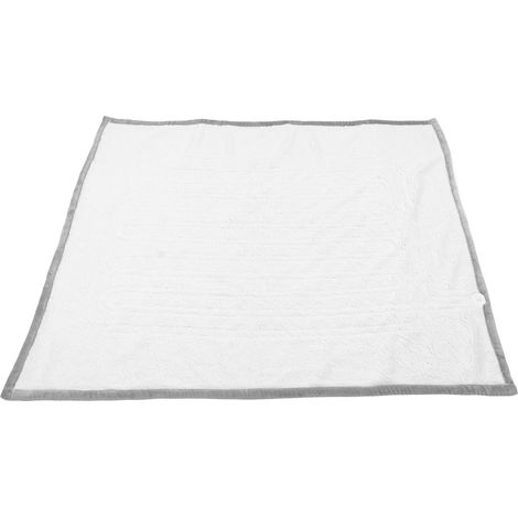Elektrische Heizdecke, weich, 4 Heizstufen, Schnellheizfunktion, automatische Abschaltung, für Zuhause und Auto, EU-Stecker 230 V, 130 x 150 cm (1/5)