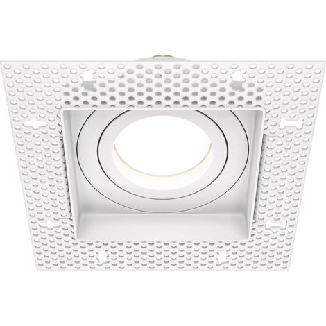 Faretto incasso soffitto Maytoni Atom bianco GU10 quadrato (1/2)