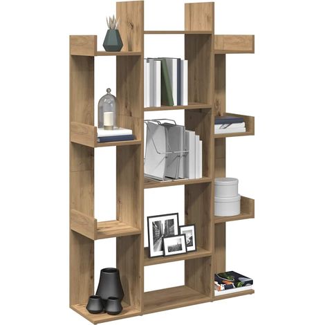 Bücherregal Artisan-Eiche 86x25,5x140 cm Holzwerkstoff