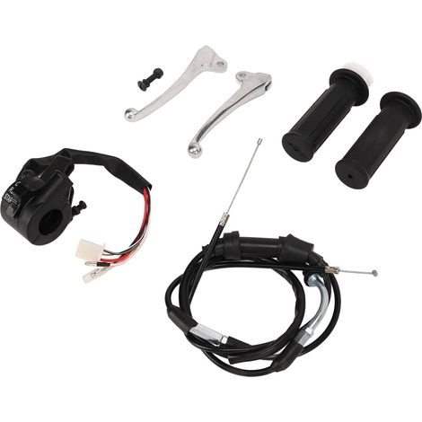 Kit De Câble De Gaz Et Poignée pour Moto – Compatible avec Marques, – Réglage Précis Et Installation Facile – (1/5)