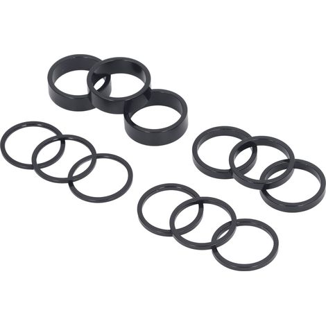Entretoise de jeu de direction CANSUCC 28,6 mm en alliage d'aluminium pour vélo de route et VTT. (1/5)