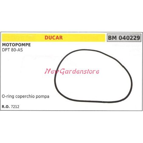 O-Ring Pumpendeckel DUCAR Motorpumpe DPT 80-AS 040229