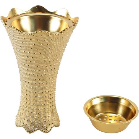 Brûleur d'encens en résine d'encens, Petit brûleur à Charbon de Style Moyen-Oriental avec poignées pour la décoration de Yoga, Spa et aromathérapie à Domicile (1/5)