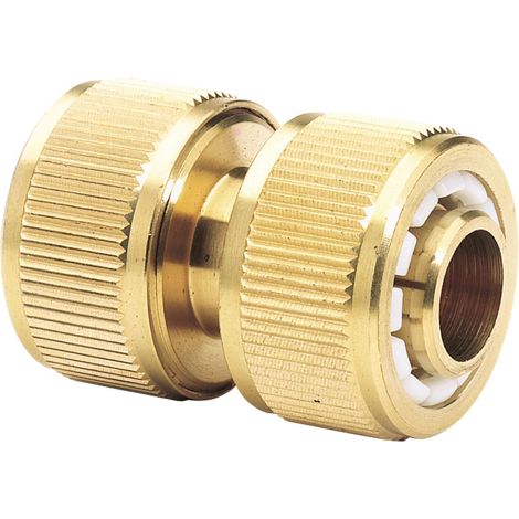 1 Raccord De Réparation En Laiton 3/4 Pouces Pour Tuyau D'arrosage Arroseur Robinet