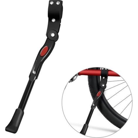 Béquille Latérale Vélo en Alliage d'Aluminium (1/4)