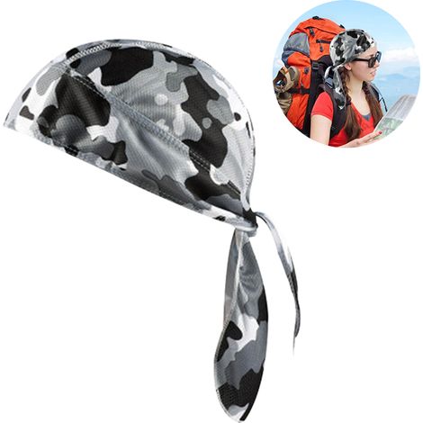 Bonnet/sous-casque monobloc absorbant la transpiration – bonnet respirant/sous-casque pour hommes et femmes – idéal pour le cyclisme et les activités de plein air