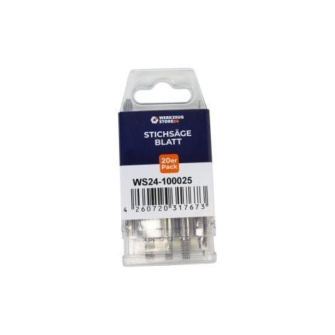 WS24 20x HSS-Stichsägeblatt gefräst/gewellt GL 75 VL 50 mm gerade - WS24-100025 (1/3)