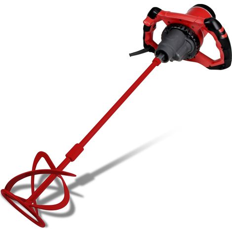 Malaxeur RUBIMIX-9 N – Puissance 1200W – 2 vitesses 0-620 tr/min et 0-810 tr/min – Pour mortiers et colles à base de ciment (1/10)