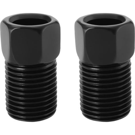 Écrou de Raccord Frein Vélo M8x0,75 - Lot de 2 ou 4 - Métal Noir - Pour Magura Shimano Avid (1/5)