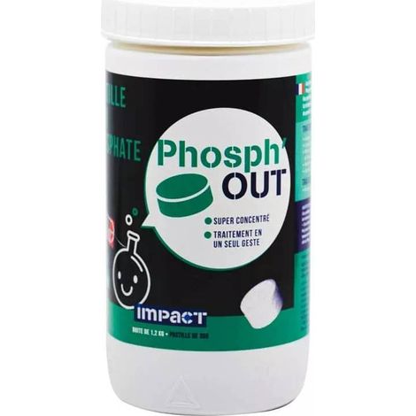 Pastilles anti-phosphate piscine x40 Phosph Out