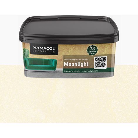 Primacol Moonlight Peinture Décorative Effet Lunaire Intérieure – D00 Base Dorée (1/2)