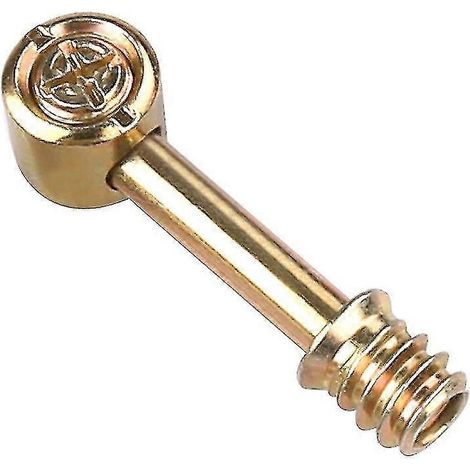 OEM-Möbelverbindungsstücke, 4-in-1-Verbinder-Kombination, Hardware-Zubehör, Befestigungselemente (6 Sets, Gold) -z