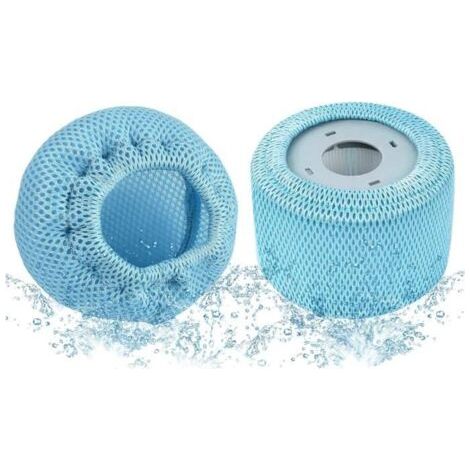 2-teilige Schutznetze für Spa-Filter, Ersatz-Netzabdeckungen mit Gummizug (1/5)