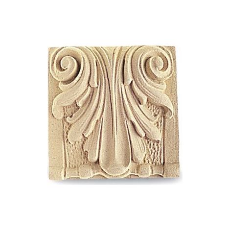 Fregio in Pasta di legno per Arredo e Restauri 8x8cm  4859