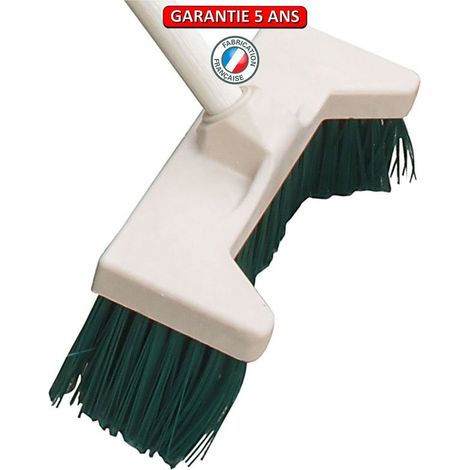 Scopa a punta laterale 32 cm – Senza manico – BALDOZER pulizia stradale OUTILS PERRIN