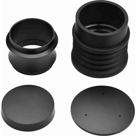 [Ersatzteil] Einzeldosierbecher aus Aluminium mit Silikonbalg für MAZZER mini – Schwarz, Zubehör für Kaffeemühle (1/5)