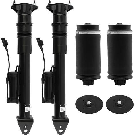 2x Hinten Stodmpfer +2Hinten Luftfederung for Mercedes ML GL Klasse W164 X164 (1/5)