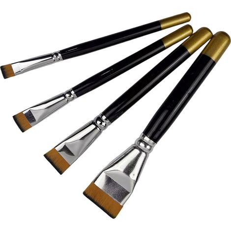 Peigne de peinture multi-dents de qualité supérieure confortable pour les artistes et les activités créatives. Poignée en bois confortable (1/5)