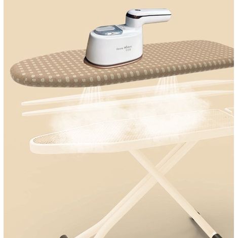 Funda para tabla de planchar fabricada en material resistente al calor, apta para un panel de 9030 cm - tabla pequeña naranja azul sueño (1/2)