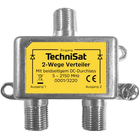 TechniSat 2-Wege-Verteiler Distributore SAT 2 vie