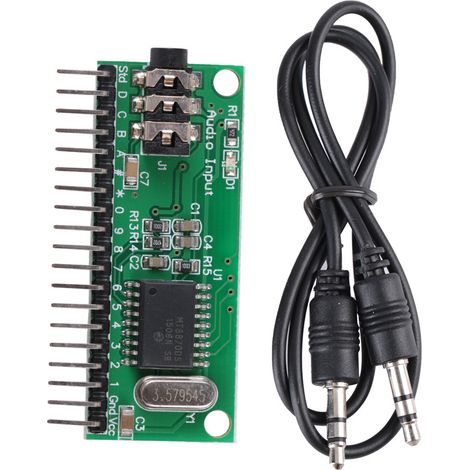 16 Channels MT8870 DTMF Audio Decoder Phone Voice Decoding Controller for Smart Home