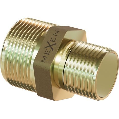 Mexen BRASS mamelon réducteur en laiton 1 M x 3/4 M - W97405-1034 (1/2)