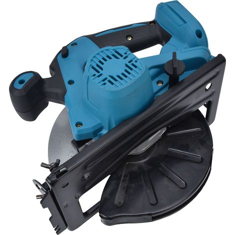Scie circulaire de 7 1/4 po en acier inoxydable, nylon PA6 et lithium pour le travail du bois à usage domestique (1/5)