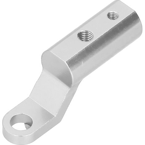 Rétroviseur Moto Support Rallonge Alliage Aluminium pour Vélo Électrique VTT Argent (1/5)