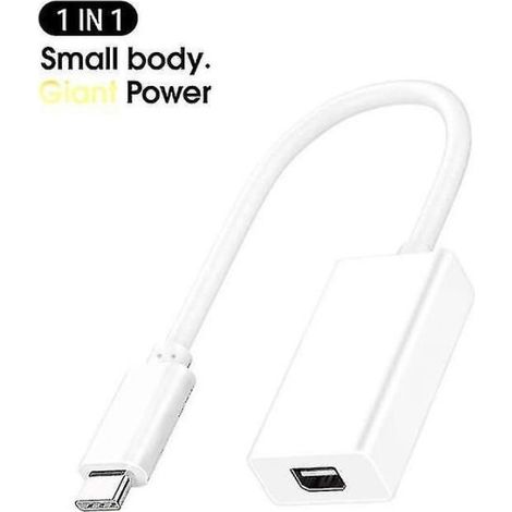 1 adaptateur Thunderbolt 3 vers Thunderbolt 2, câble USB Type-C pour MacBook Air Pro (1/4)
