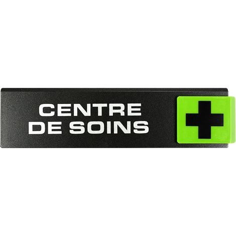 Plaque de porte Centre de soins - Europe design 175x45mm - 4260952
