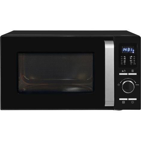Exquisit MW 8925-7 H Schwarz glänzend Großgeräte
