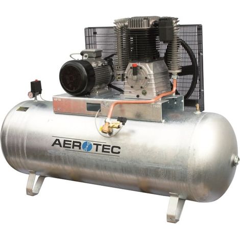 Aerotec 1100-500 Z PRO - 10 bar incl. circuit ST galvanisé Compresseur lubrifié